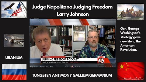 Judge Napolitano | Larry Johnson : Worrying About China | Sanctions