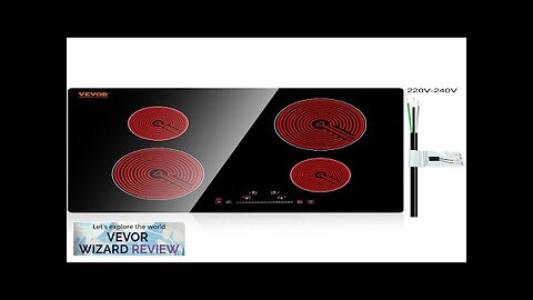 VEVOR Built in Electric Stove Top 23.2 x 20.5 inch 4 Burners Review