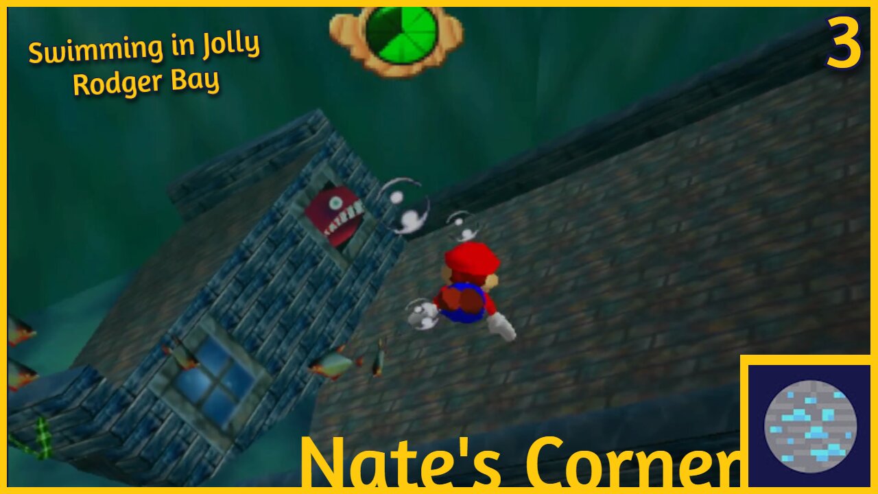 Swimming in Jolly Rodger Bay | Super Mario 64 Part 3