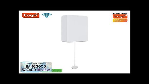 Tuya Smart WiFi Water Flood Sensor 2.4GHz Smart Home Wireless APP Remote Review