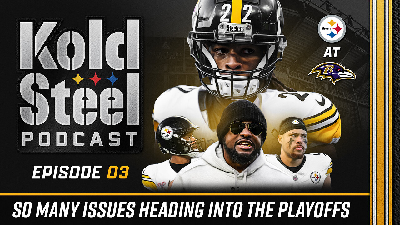 Steelers @ Ravens Wild Card Playoffs Preview | Kold Steel Podcast Ep. 3