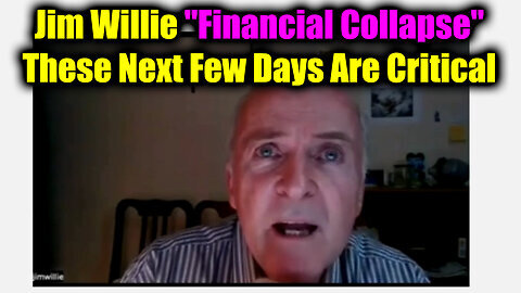 Dr. Jim Willie Financial Collapse - These Next Few Days Are Critical