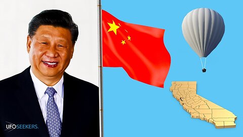 UFO 搜索者捕捉中国的气球输送系统 - China's Balloon Delivery System Caught Over California by Civilian UFO Seekers®