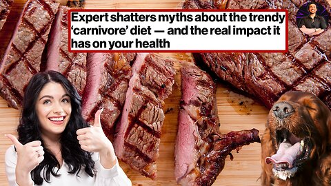 SHATTERING Myths About the Carnivore Diet! Is an All Beef Diet Sustainable?