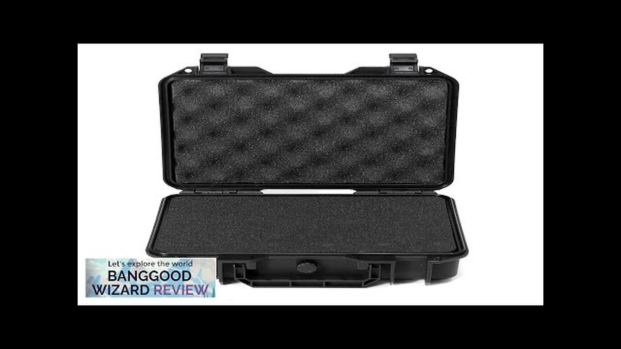 Waterproof Hard Carrying Case Bag Tool Storage Box Camera Photography with Sponge Review