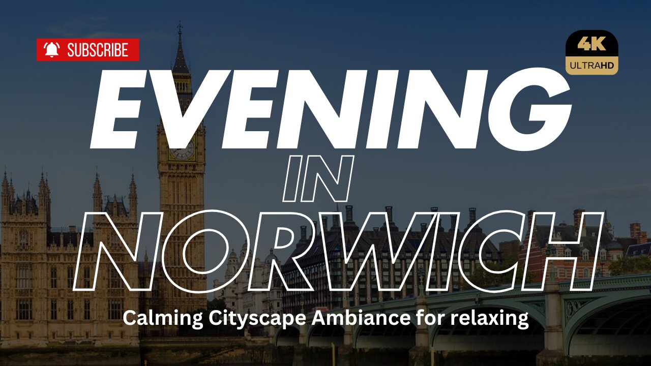 Urban Soundscape: 3 Hours of Night Sounds from Norwich