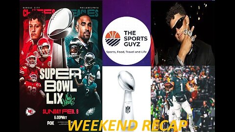 Super Bowl is Set ! Weekend Recap - Jan 27th 2025 | Sports Guyz