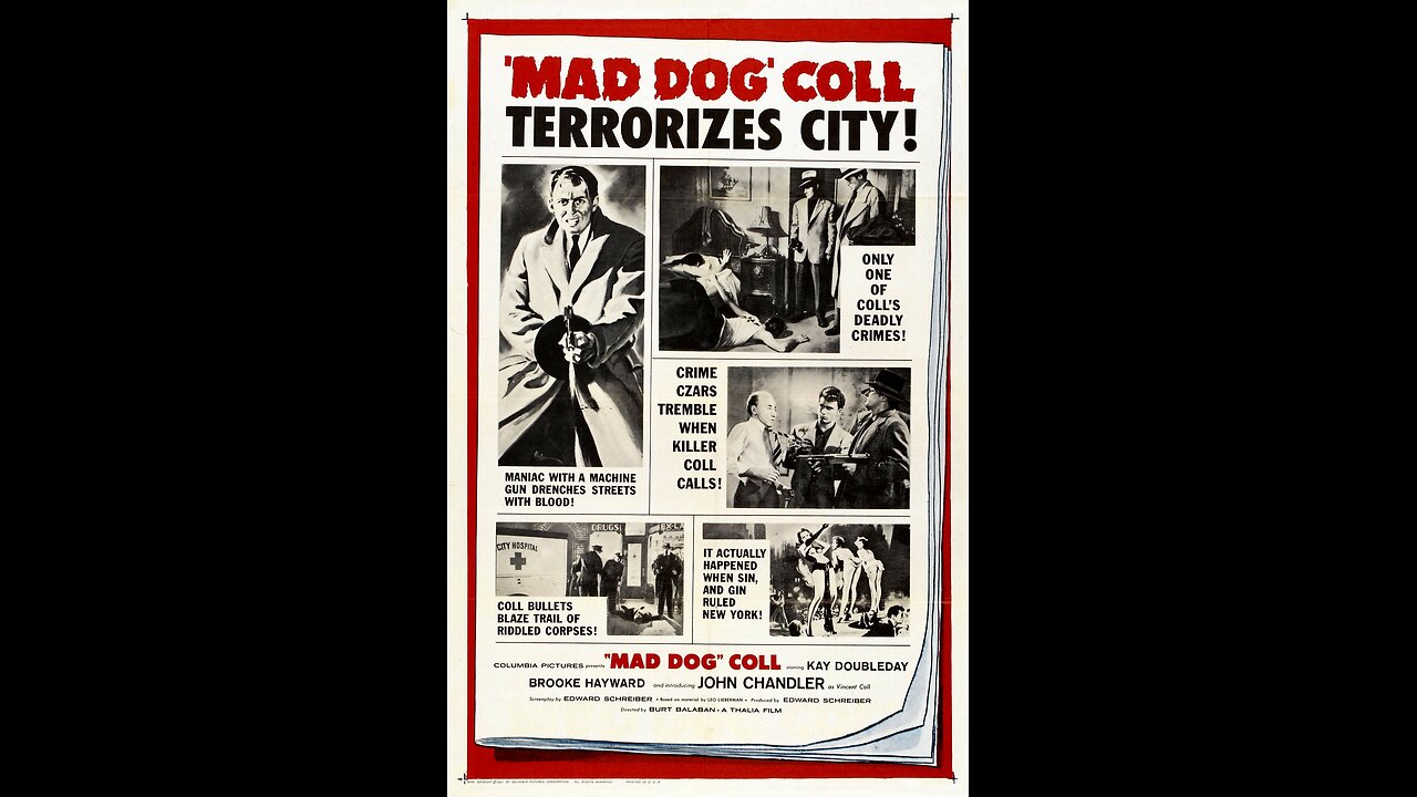 Mad Dog Coll ( Full Movie ) 1961