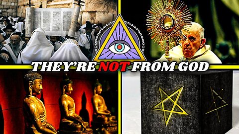 A Must See! Satanic SECRET SOCIETIES Are Behind EVERY Religion!