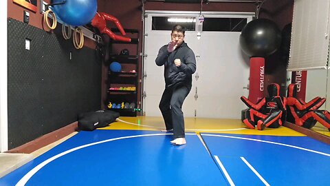 WTD Sliding Snap Hook Kick to Side Kick Sequential
