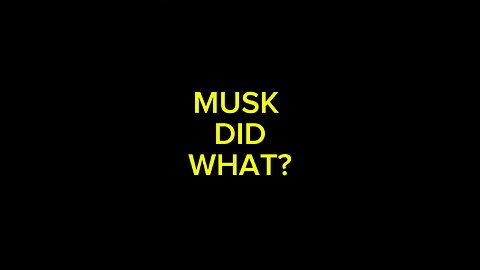 Elon Musk Did What?! ❤️‍🔥 #work #hard #free #real #worker #elonmusk