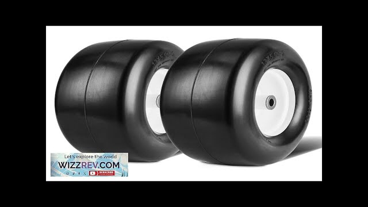 VEVOR Lawn Mower Tires with Rim 13x5-6" Tubeless Tractor Tires 2-Pack Tire Review