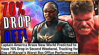 Captain America Brave New World COLLAPSE! HUGE Drop For Second Weekend