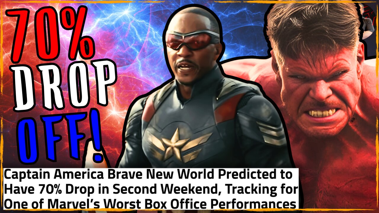 Captain America Brave New World COLLAPSE! HUGE Drop For Second Weekend