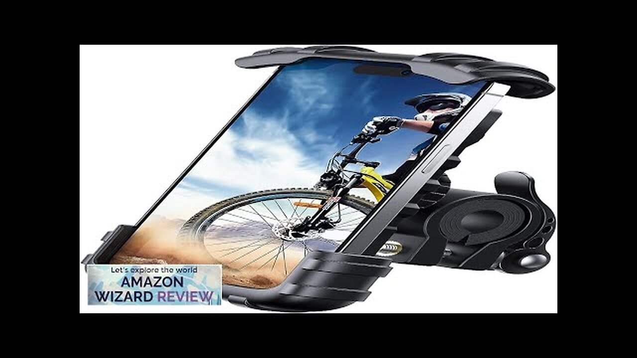 Lamicall Bike Phone Holder Motorcycle Phone Mount Motorcycle Handlebar Cell Phone Review