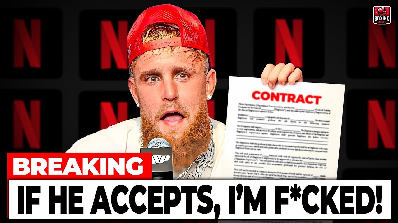 Jake Paul Just LEAKED A SHOCKING Detail About Netflix Contract Of Mike Tyson Fight!