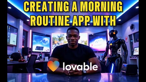 Creating a morning routine app with lovable.dev