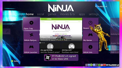 SHOWCASE NINJA REVIVED STEALTH SERVER FREE/PAID FOR RGH / JTAG XBOX 360