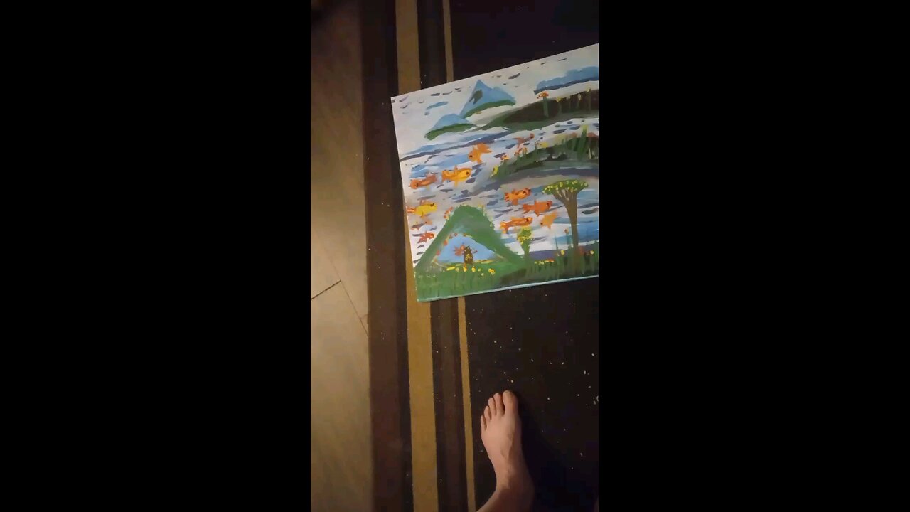 fishing Cove with goldfish