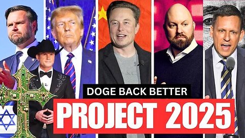 DOGE IS A TRAP | FAKE CHRISTIAN RIGHT | PROJECT 2025 IS THE GREAT RESET | Dayz of Noah