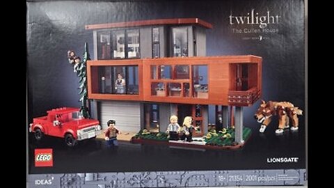 Unboxing & Building Lego 21354 Twilight The Cullen House-Part 2