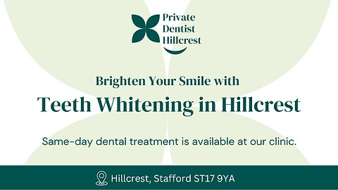 Affordable Teeth Whitening in Hillcrest – Shine Brighter Today!