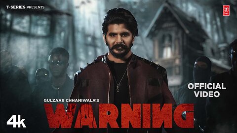 Gulzaar Chhaniwala - Warning (Official Video) New Haryanvi Song 2025 | T-Series Haryanvi