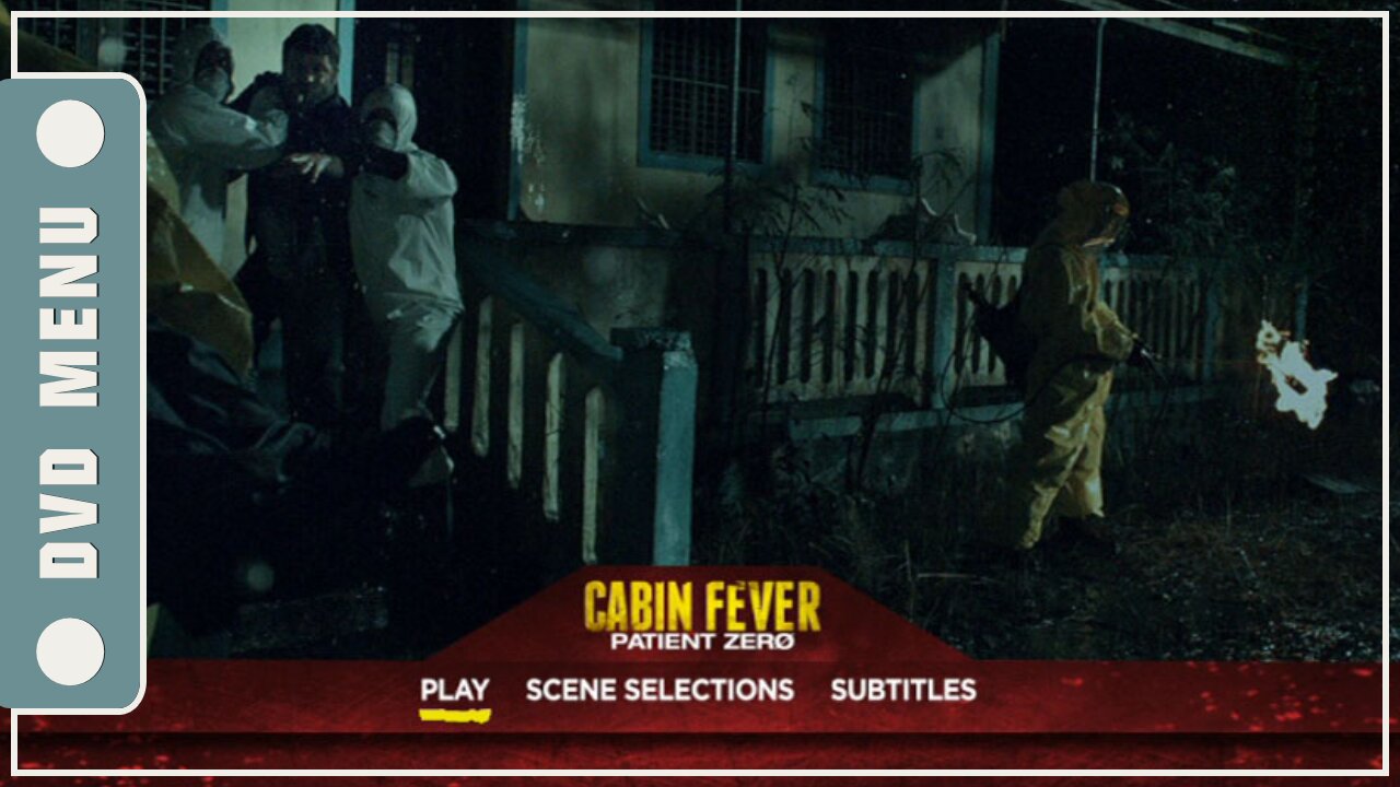 Cabin Fever 3: Patient Zero - DVD Menu