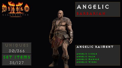 Diablo II: Resurrected - Leveling up Angelic for Set Items (EP-2)