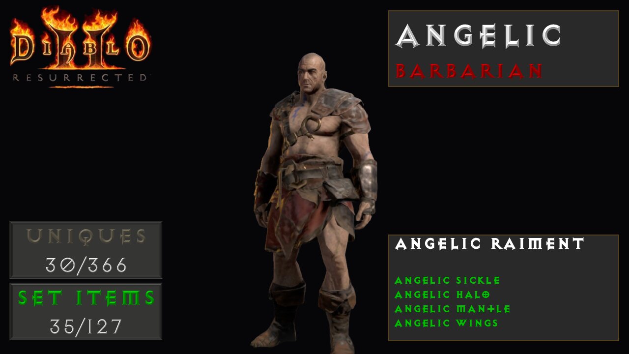 Diablo II: Resurrected - Leveling up Angelic for Set Items (EP-2)
