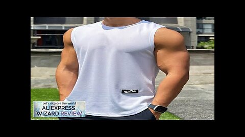 Summer New Trend Men's Pullover Round Neck Mesh Bottom Shirt Sports Fitness Review