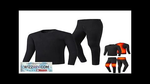 TENGOO HD-02B Heating Underwear Pant Set Fleece Lined Thermal Long Sleeves Trousers Review