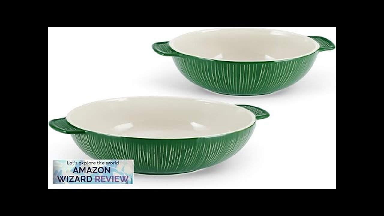 Fitz and Floyd Sicily Set of 2 Handled Serve Mixing Bowls 9 Review