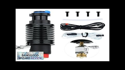 E3-DRevo Full Hotend Kit Bimetal Throat Nozzle Ceramic Heating Core 104NT Thermistor Review