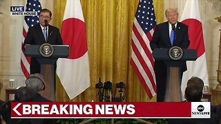 President Trump hosts Japanese PM Ishiba at the White House to discuss trade policy