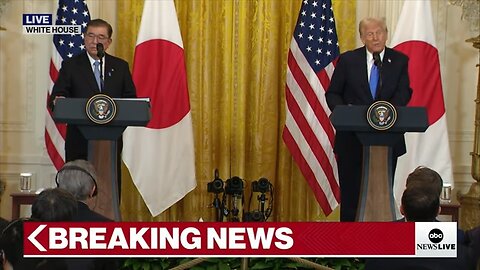 President Trump hosts Japanese PM Ishiba at the White House to discuss trade policy