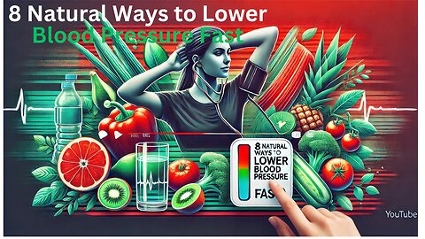 8 Natural Ways to Lower Blood Pressure Fast