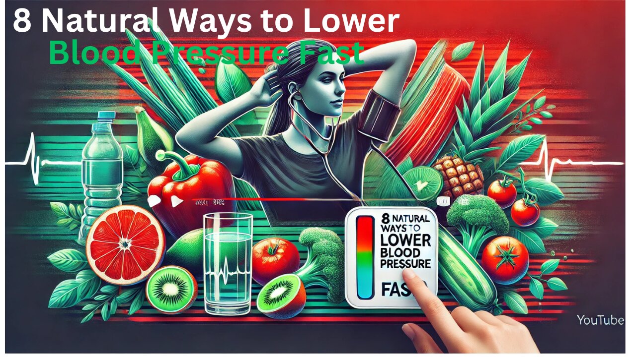 8 Natural Ways to Lower Blood Pressure Fast