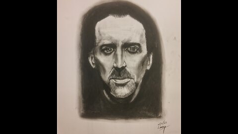 02-11-25 1-Hour Portrait Charcoal Drawing