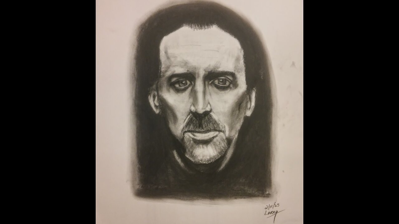 02-11-25 1-Hour Portrait Charcoal Drawing