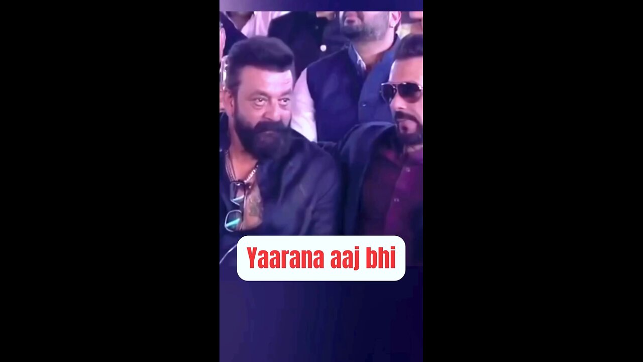 Friendship bond between Salman Khan and Sanjay Dutt