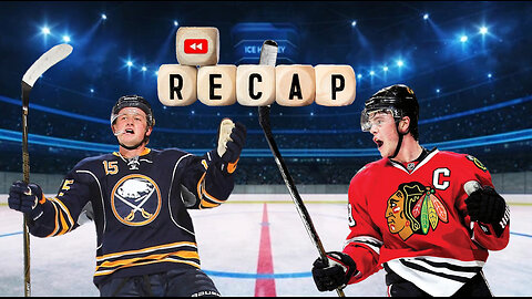 Buffalo Sabres win 2 in a row defeat the Chicago Blackhawks 6-2. Off to St. Louis. Let's get 3.