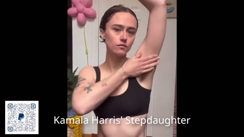 KAMALA HARRIS' STEP DAUGHTER OILS HER ARMPIT HAIR