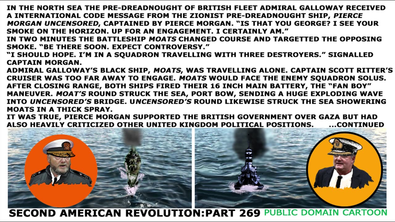 2ND AMERICAN REVOLUTION part 269 MOATS OFFERED CHALLENGE