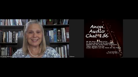 SGANON -REPEAT GUEST W/RETIRED U.S. AIR FORCE LIEUTENANT COLONEL SANDY MIARECKI PH.D..LAWFUL REINHABITED REPUBLIC FOR THE U.S.