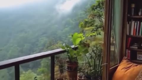 Wooden Cabin Retreat with Stunning Mountain Views.