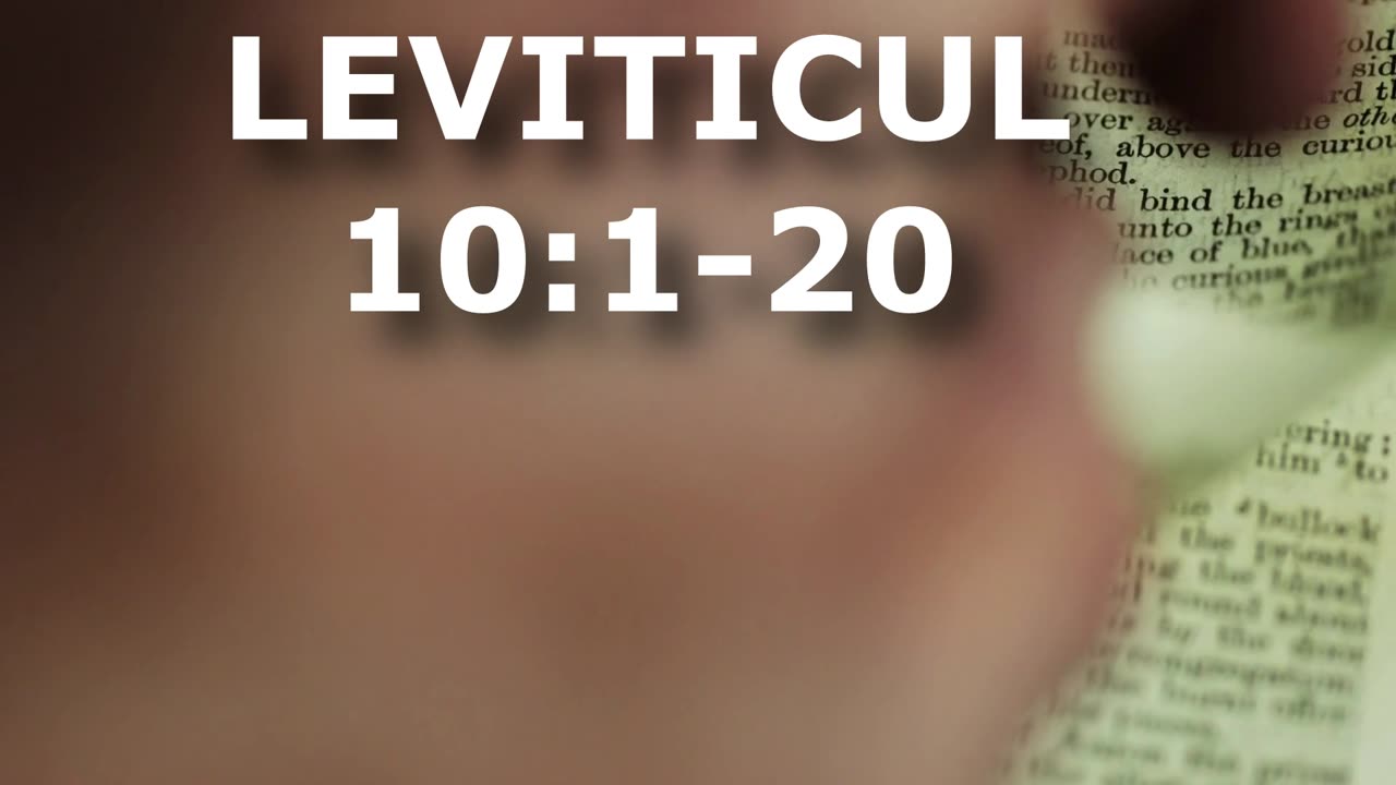 Leviticul 10:1-20 | Itinerar Biblic | Episodul 179