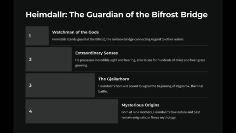 Heimdallr: Guardian of the Bifrost Bridge