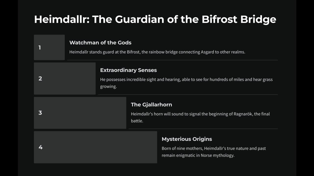 Heimdallr: Guardian of the Bifrost Bridge