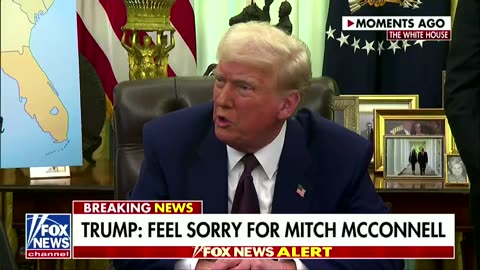 Fox News cuts off Trump after he says Mitch McConnell 'not equipped mentally'